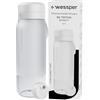 Wessper Borraccia Filtrante in Tritan, 700 ml, Borraccia con Filtro Acqua Actitex Disc, Fiduce il Cloro, Contatore di Sostituzione del Filtro, Bottiglia BPA FREE - Bianco