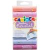 CARIOCA Temperello Pastel: 8 Temperelli Solidi Colori Pastello, Lavabili e Facili da Usare, per Bambini e Artisti