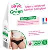 Love & Green LG Shorty Menstruel Lavabile Ecologico Taglia XL Flusso Abbondante