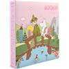 Grupo Erik Moomin Album Fotografico 10x15 cm | Album Foto con 200 Tasche | Copertina Rigida, 2 Foto per Pagina, Personalizzabile, Spazio per Note e Commenti