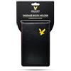 Lyle & Scott Unisex Golf Yardage Book Holder, Black