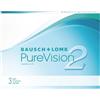 PureVision 2 HD Lenti a Contatto Correttive Mensili, 3 Lenti, BC 8.6 mm, DIA 14 mm, -4.0 Diopt