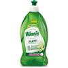 Winni's - Detersivo Piatti e Stoviglie a Mano, Concentrato, Ipoallergenico, con Sgrassanti Naturali da Biofermentazione, Lime e Fiori di Mela, Materie Prime di Origine Vegetale, 480 ml