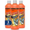 Drano (Mr Muscle) Power Gel Pulitore per tubi senza tubi, per cucina e bagno, rimuove l'intasamento, confezione da 3 (3 x 1000 ml)