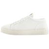 Armani Exchange Sneaker da Uomo Lion, Grain Sole, Bianco Sporco, 44.5 EU