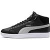 Puma Smash V2 Mid Puretex, Sneaker a Collo Alto Unisex-Adulto, Nero Black-Quarry White 01, 37 EU
