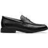 Clarks Jonwin Craft Y Childrens Black Leather, 5.5