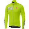 CASTELLI Raddoppia 2 Jacket, Giacca Sportiva Uomo, Yellow Fluo, S