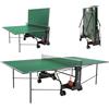 Garlando Ping Pong C-272I Challenge Indoor verde con 4 racchette e 6 Palline