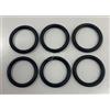 Cressi Set 6 o-ring per sotto base rubinetteria bombole sub Cressi cod. 1092 subacquea