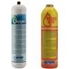Oxyturbo COPPIA DI BOMBOLE (1 OSSIGENO +1 MAXY GAS ) x CANNELLO TURBOSET 90