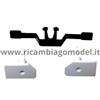 Rivarossi RICW - RICAMBI ORIGINALI RIVAROSSI - R28086 SET RESPINGENTI BIANCHI PER CIWL