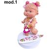 NINES D'ONIL Pepote Summer PEPOTES 28cm Bambola Profumata in Vinile con Tavola da Surf Reborn
