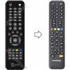 TREVI 1858 Telecomando compatibile ( non originale ) per Telesystem TS 6820 T2 HEVC