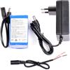 AFTERTECH PACCO BATTERIA 24 VOLT 2000mAh 2Ah 24V RICARICABILE 79x43x34mm LITIO G1D5