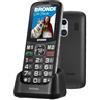 BRONDI AMICO DI CASA+ DUAL SIM SENIOR PHONE TASTI GRANDI RETROILLUMINATI ANNUNCI
