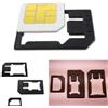 SCHEDA MICRO ADATTATORE KIT NANO 4in1 SIM PER IPHONE 5 4S NANOSIM GALAXY NOKIA d