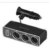 MULTIPRESA SDOPPIATORE PRESA ACCENDISIGARI 12V 24V CON USB AUTO MOLTIPLICATORE