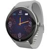 BUYTECH Smartwatch con Funzione Chiamate, Notifiche e Cardio Grigio BY-BETA-SIL BUYTECH