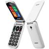 Brondi Stone Apertura a Conchiglia e Flip Attivo Dual Sim 2.4'' Bianco
