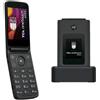 TCL ONETOUCH 4043 DUAL SIM 4G 3.2" EASY PHONE CLAMSHELL TASTI GRANDI ED ICONE GR