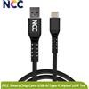 New Net Cavo USB-C compatibile con Samsung Galaxy Tab S6 Lite (2024) S7 1mt Nylon Nero