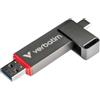 VERBATIM DUAL QUICKSTICK 256GB CHIAVETTA USB-C + USB-A USB 3.2 GEN 1