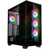 KOLINK UNITY ARENA ARGB CASE MID-TOWER VETRO TEMPERATO MINITX/MATX/E-ATX/ATX NER