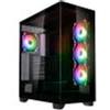 KOLINK UNITY ARENA ARGB CASE MID-TOWER VETRO TEMPERATO MINITX/MATX/E-ATX/ATX NER