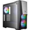Cooler Master Case PC Desktop Midi Tower per PC Nero MasterBox MB500 ARGB