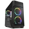 Sharkoon V1000 RGB Case Micro-Atx 2xUsb 3.0 Vetro Temperato 2x120mm Fan Front 1x