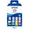 Epson C13T06B640 Cartucce Originali 4 Colori per EcoTank - Inchiostro Pigmentato