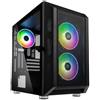 KOLINK CITADEL MESH CASE RGB MICRO-ATX PER PC-GAMING CON PANNELLO LATERALE IN VE