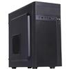 no name Itek THEON Case Mini Tower mATX PSU 500W 2xUsb 3.0 Full Black