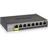 NETGEAR GS108T-300PES SWITCH 8 PORTE GIGABIT ETHERNET (10/100/1000) GRIGIO