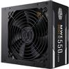 COOLER MASTER MWE 550W ALIMENTATORE V2 230V 80PLUS BRONZE ATX 120MM FAN ACTIVE N