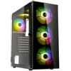 KOLINK OBSERVATORY CASE MIDI TOWER ATX 3+1 VENTOLE INSTALLATE ILLUMINAZIONE LED
