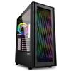 SHARKOON RGB WAVE CASEGAMING ATX MICRO ATX MINI-ATX PANNELLO LATERALE IN VETRO T