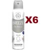 BREEZE 6 PZ BREEZE THE BIANCO DEODORANTE SPRAY 150ML ZERO MACCHIE