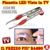 Sopracciglia e Acciaio Pinzette Inox in Luce LED Nuove Idea Regalo Makeup Donnap