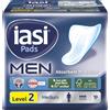 IASI Scudi Assorbenti per Perdite Urinarie Maschili Lievi Men Medium 10 Unità