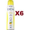 LYCIA 6 PZ LYCIA DEODORANTE NATURE CON ZENZERO E YUZU ZERO MACCHIE SPRAY 150ML