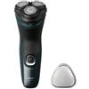 PHILIPS PED Philips Shaver 3000X Series X3052-00 Powercut Verde Foresta Scuro