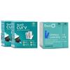 AEspares Strisce Per Test Del Glucosio 100 E Lancette 100 Per Macchina Glucometro @US