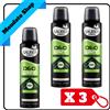 Sauber DEODORANTE SAUBER 150ml SPRAY DEODRY MEN INVISIBLE 48H FRESCO & ASCIUTTO (X3)