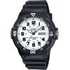 Casio Orologio Uomo CASIO MRW-200H-7BVDF Silicone Nero Bianco Sub 100mt