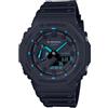 CASIO Orologio CASIO GA-2100-1A2ER Uomo Cronografo Fibra di carbonio Cint. Resina 200m
