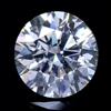 - Senza marchio/generico - Diamante bianco tondo taglio brillante purezza VVS1 colore D 4,5 x 4,5 mm UT01