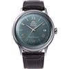 ORIENT Orologio ORIENT RA-AC0023E Uomo Automatico Acciaio Cint. Pelle Quadrante Verde