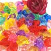 PIETRE DECORATIVE 10 PEZZI CASA COLORATE ACRILICHE PLASTICA MISTE ACQUARI du